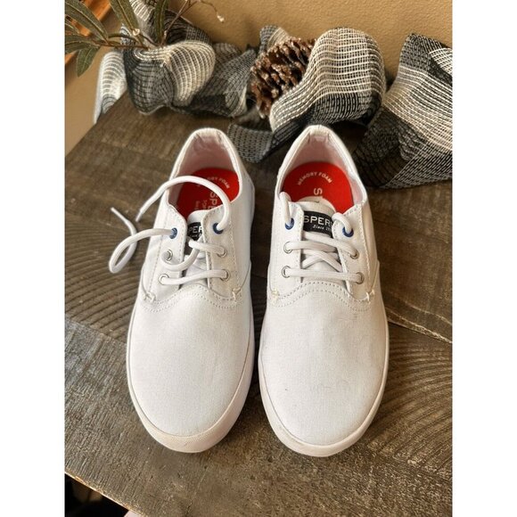 Sperry Top-Sider Boys 2 Youth Bodie Washable Lace Up Casual Shoes - Picture 2 of 4